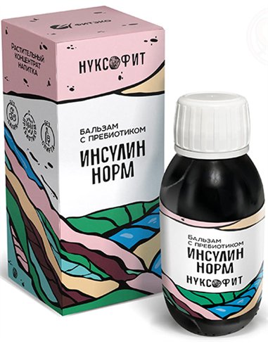 FITECO NUXOFIT Balm with prebiotic Insulin norm 100ml / 3.38oz