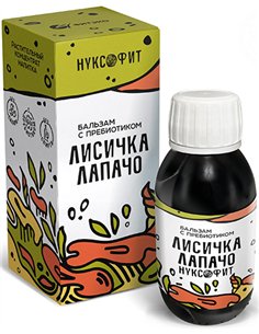 ФИТЭКО Бальзам НУКСОФИТ с пребиотиком Лисичка Лапачо 100мл