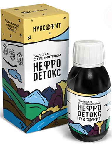 ФИТЭКО Бальзам НУКСОФИТ с пребиотиком Нефро Детокс 100мл