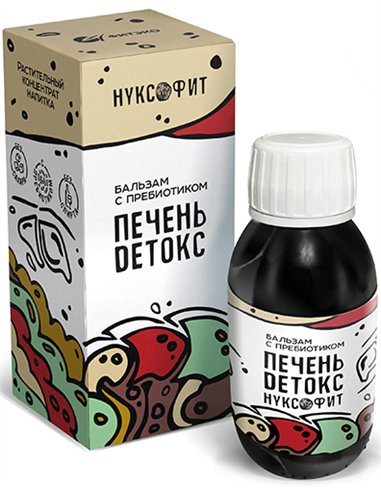 FITECO NUXOFIT Balm with prebiotic Liver Detox 100ml / 3.38oz