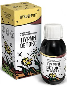 ФИТЭКО Бальзам НУКСОФИТ с пребиотиком Пурин Детокс 100мл