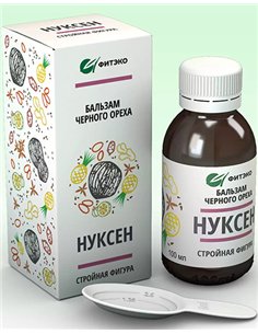 ФИТЭКО Бальзам черного ореха Нуксен Стройная фигура 100мл