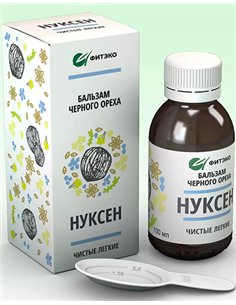 ФИТЭКО Бальзам черного ореха Нуксен Чистые легкие 100мл