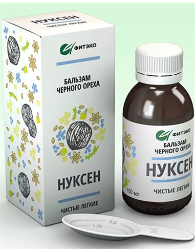 FITECO Black Walnut Balm Nuxen Pure Lungs 100ml / 3.38oz