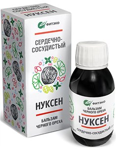 ФИТЭКО Бальзам черного ореха Нуксен Сердечно-сосудистый 100мл