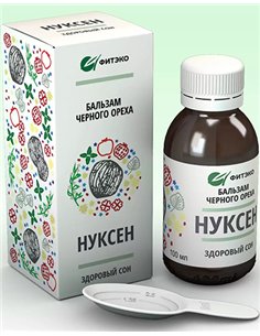 ФИТЭКО Бальзам черного ореха Нуксен Здоровый сон 100мл