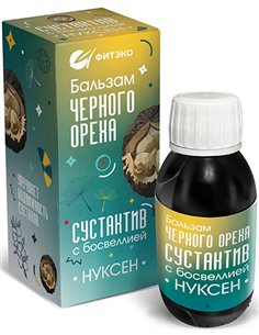 FITECO Balm of black walnut Nuxen with dihydroquercetin Joint Active 100ml