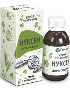 ФИТЭКО Сироп Нуксен Детокс Очищение с пребиотиком 125мл