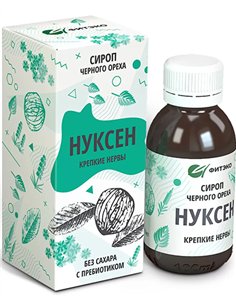 FITECO Syrup Nuxen Strong Nerves with prebiotic 125ml / 4.22oz