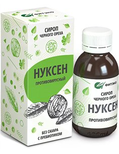 ФИТЭКО Сироп Нуксен Противовирусный с пребиотиком 125мл