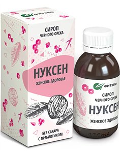ФИТЭКО Сироп Нуксен Женское Здоровье с пребиотиком 125мл