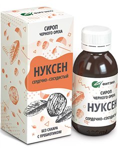 ФИТЭКО Сироп Нуксен Сердечно-сосудистый с пребиотиком 125мл