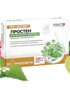 VITAUCT Фитосвечи Простен 10шт