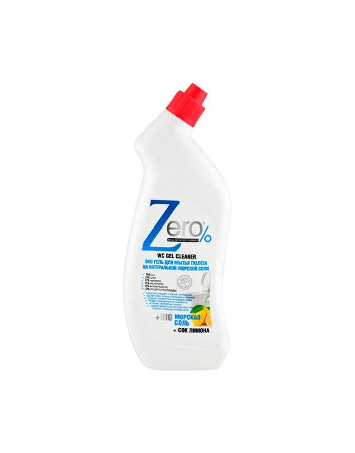 Zero Гель для мытья туалета на натуральной морской соли 750мл