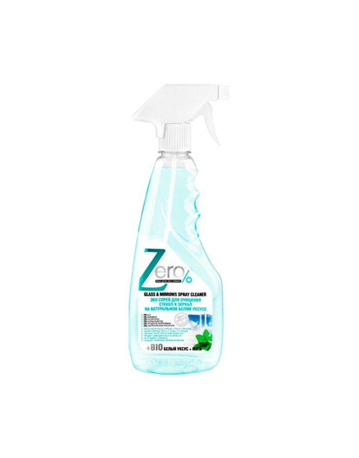Zero Glass & Mirrors Spray Cleaner 420ml
