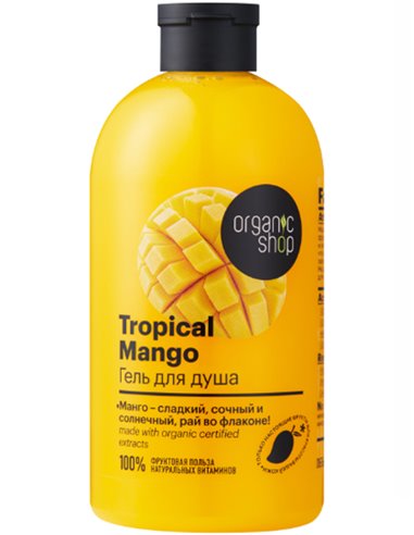 Organic Shop TROPICAL MANGO Shower gel 500ml