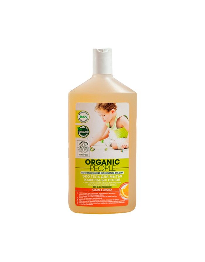 Organic People Гель для мытья кафельных полов 500мл