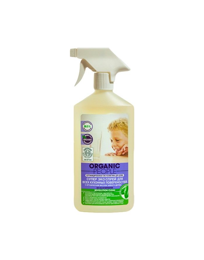 Organic People Spray for kitchen surfaces 500ml