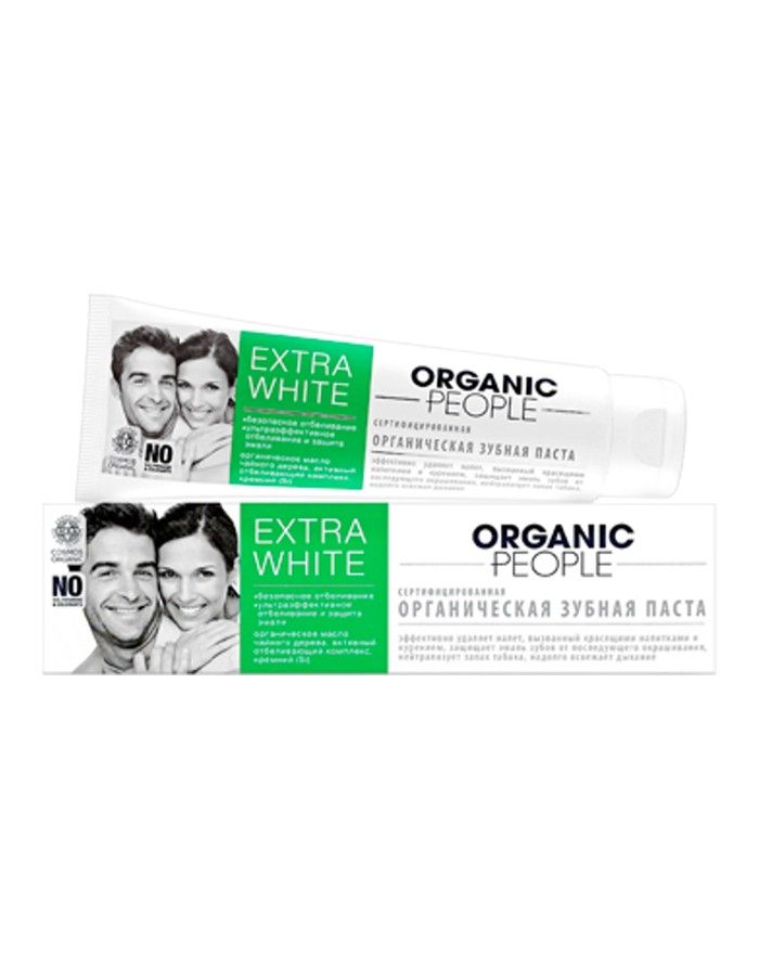 Organic People Toothpaste Extra White 100ml