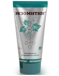 Экзомитин гидрогель регенерирующий антиоксидантный SkQ1 50мл