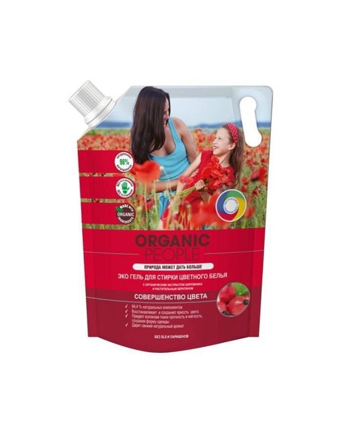 Organic People Washing Gel for colored clothes 2000ml