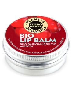 Planeta Organica Turbo Berry Lip Balm Acerola 15ml