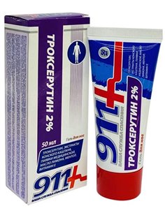 911 TROXERUTIN 2% Gel for feet 50ml