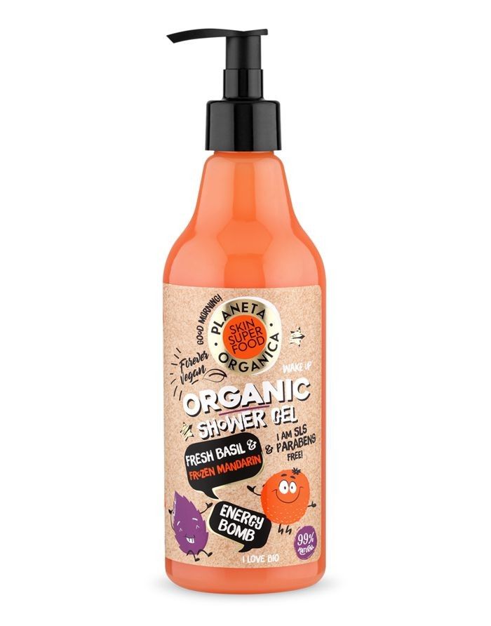 Planeta Organica Skin Super Food Гель для душа Energy Bomb 500мл