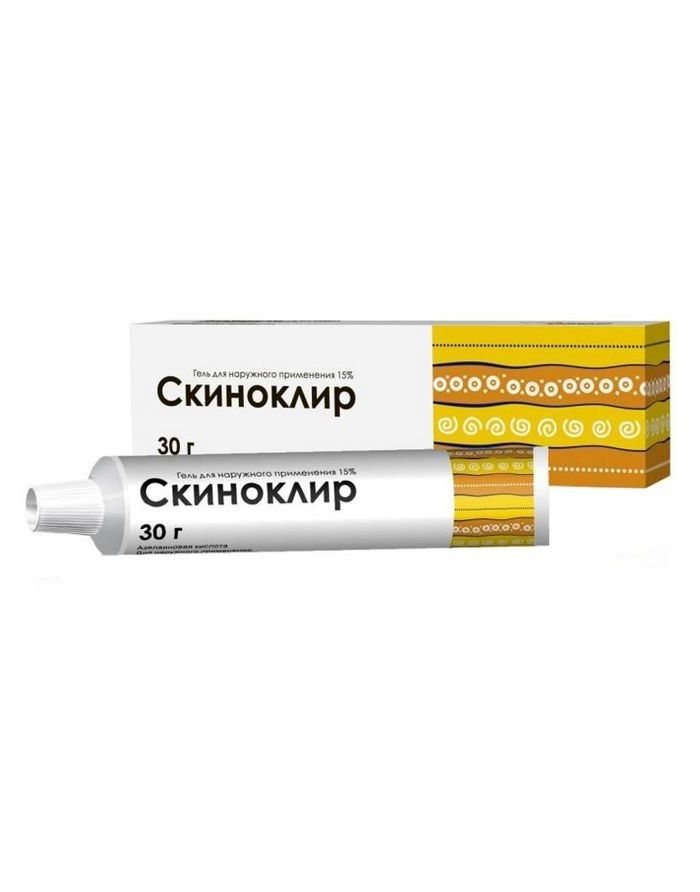 Skinoclear (Skinoren) Gel Azelaic Acid 15% 30g