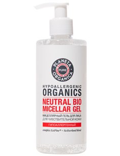 Planeta Organica PURE Neutral Bio Мицеллярный гель для лица 250мл