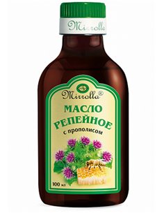 Mirrolla Масло репейное с прополисом 100мл