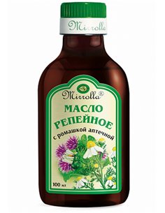 Mirrolla Масло репейное с ромашкой 100мл