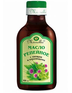 Mirrolla Масло репейное с хвощом и керамидами 100мл