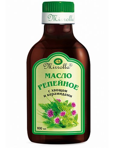 Mirrolla Burdock oil with Horsetail and Ceramides 100ml