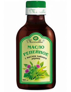 Mirrolla Масло репейное с маслом чайного дерева 100мл
