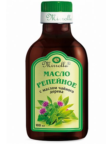 Mirrolla Burdock oil with Tea tree oil 100ml