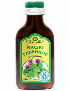 Mirrolla Репейное масло озонированное с крапивой 150мл