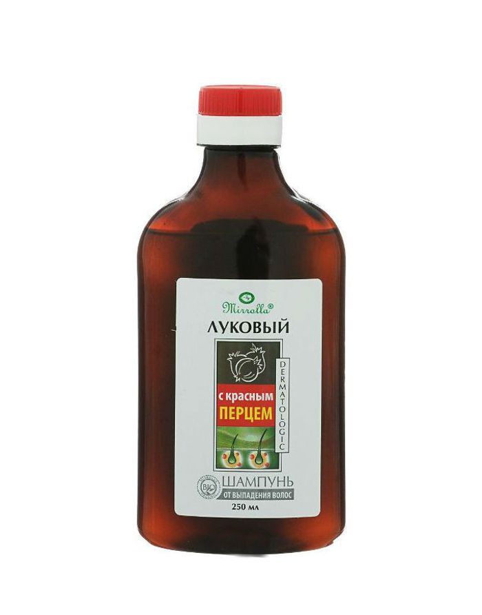 Mirrolla Onion Shampoo with Red Pepper Extract 250ml