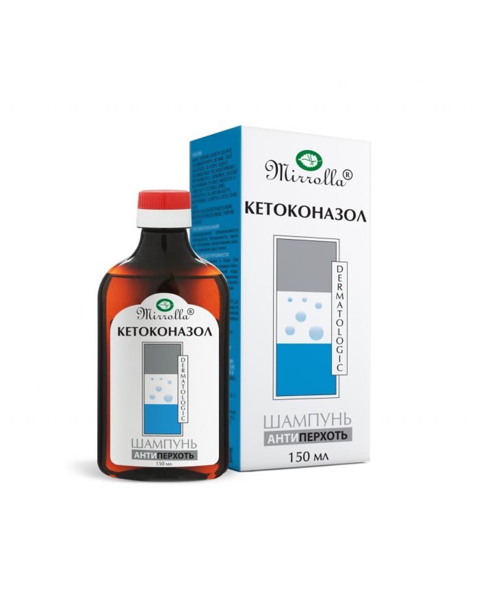 Mirrolla Anti-dandruff shampoo with ketoconazole 2% 150ml