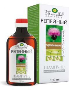 Mirrolla Burdock shampoo with Proteins complex 150ml