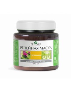 Mirrolla Маска репейная с комплексом витаминов для укрепления волос 250мл