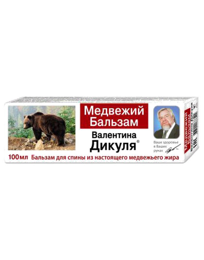 Валентин Дикуль Бальзам для тела Медвежий бальзам 100мл
