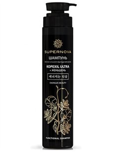 SUPERNOVA Шампунь против сильного выпадения волос Kopexil Ultra + Женьшень 350мл