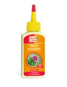 Золотой Шелк Репейное масло для волос с Перцем и Гвоздикой 90мл