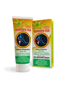 Новые Тайны Золотого Уса Крем-снадобье для ног ПРИ ПЯТОЧНОЙ ШПОРЕ 75мл