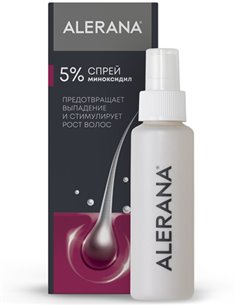 Alerana Спрей 5% для наружного применения 60мл