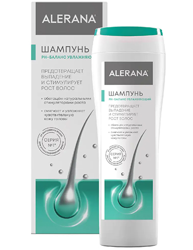 Alerana Moisturizing Shampoo PH-BALANCE 250ml