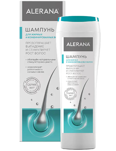 Alerana Shampoo for Oily and Combined Hair Types 250ml