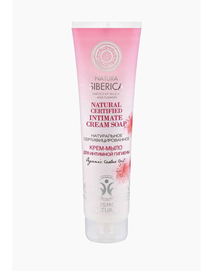Natura Siberica Natural certified intimate hygiene Cream-Soap 140ml