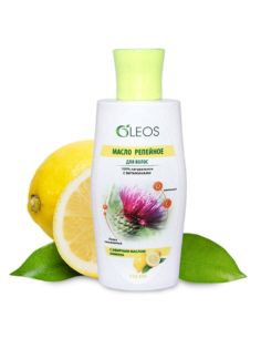 OLEOS Репейное масло с эфирным маслом лимона 125мл